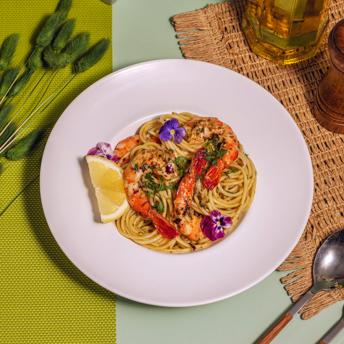 Prawn Aglio Olio (Just Add Pasta!)