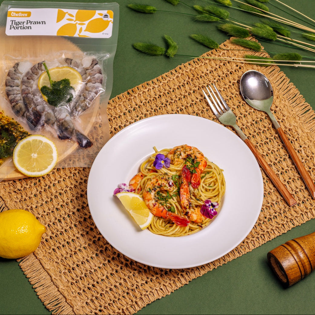 Prawn Aglio Olio (Just Add Pasta!)