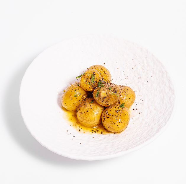 Garlic Pepper Baby Potatoes