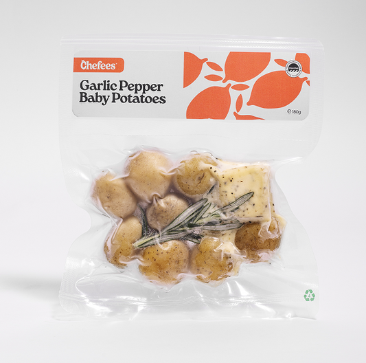 Garlic Pepper Baby Potatoes