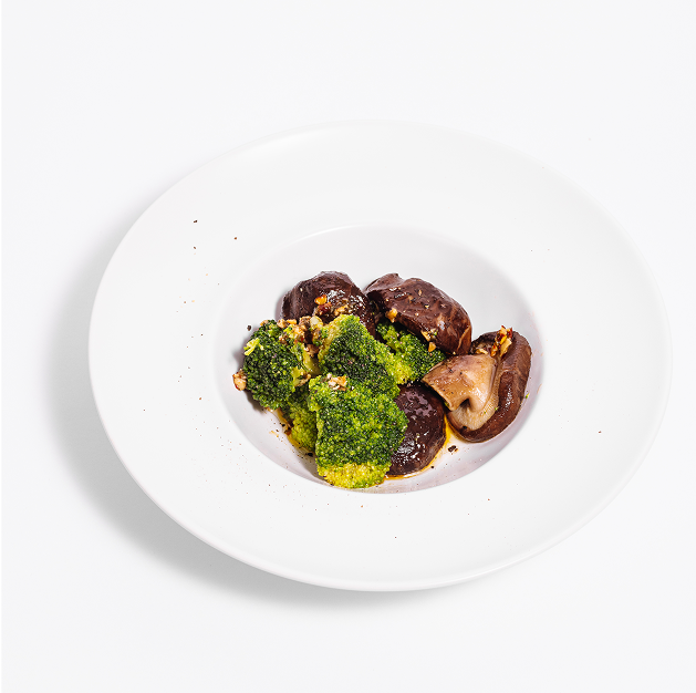 Sautéed Mushroom & Broccoli